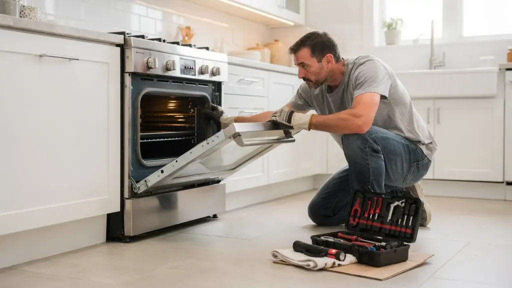 Fix Oven Door: Hinges, Springs, and Alignment Steps - Main Image