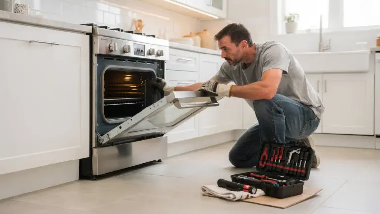 Fix Oven Door: Hinges, Springs, and Alignment Steps - Main Image